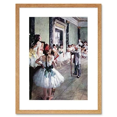 Image of Wee Blue Coo Painting Degas Germain Hilaire Framed Wall Art Print