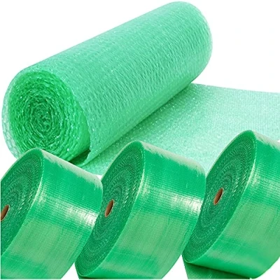 Image of 300mm x 50m SMALL Green Protective Bubble Wrap Roll