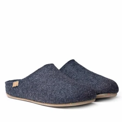 Image of Toni Pons men&#039;s slipper made of recycled felt NEO FR Navy, 42 EU 8 UK.