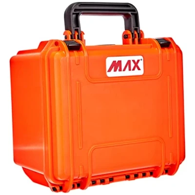 Image of MAX MAX235H155.001 Protective Watertight and Airtight Case, Orange