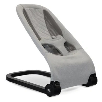 Image of My Babiie Reclining Baby Bouncer Newborn Ergonomic Chair, from Birth to 9 Months (9kg) Grey