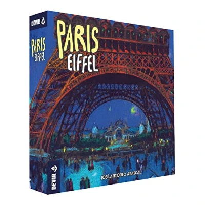 Image of DEVIR Thames &amp; Kosmos Paris: Eiffel Expansion, Tile Placement Game, Family Games For Game Night, Strategy Board Adults and Kids, 2 Players, Age 8+