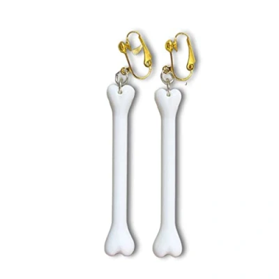 Image of Fiestas Guirca Cavewoman Bones Earrings