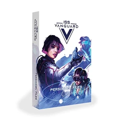 Image of ISS Vanguard Board Game Personnel Files Expansion Cooperative Sci Fi Strategy for Adults and Kids Ages 14+ 1 4 Players Average Playtime 90 120 Minutes Made by Awaken Realms