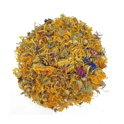 Image of Bunny Bistro Flower Mix 100% Natural Treat for Rabbits, Guinea Pigs &amp; Small Animals (1kg)