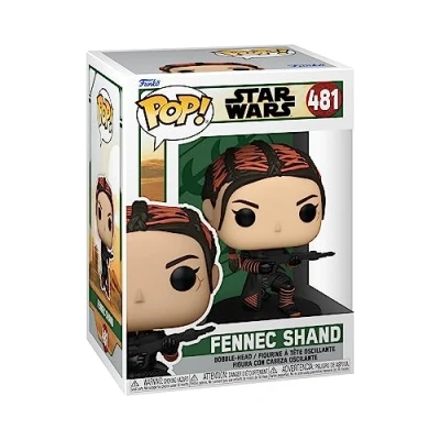 Image of Funko POP! Star Wars: Book Of Boba Fett Fennec Shand Collectable Vinyl Figure Gift Idea Official Merchandise Toys for Kids &amp; Adults Movies Fans Model Collectors and Display