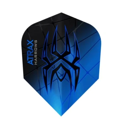Image of Harrows Dart Atrax Prime Flight Specially Laminated Dartflight (Blue)