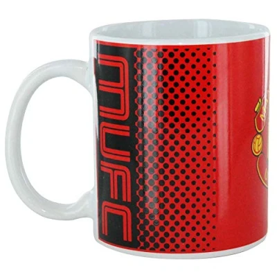 Image of MUFC Official Manchester United 11oz Ceramic Football Crest Mug (Boxed Item)