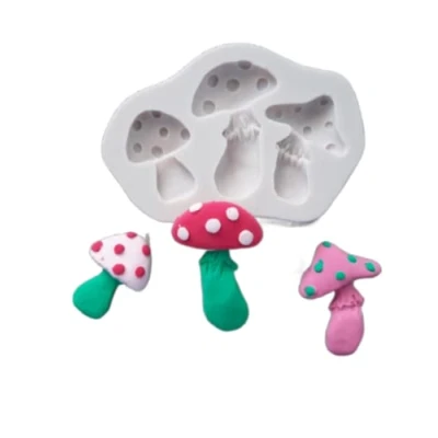 Image of TTOA Mushroom Fondant Icing Mould Sugar Craft Mold Decorations DIY