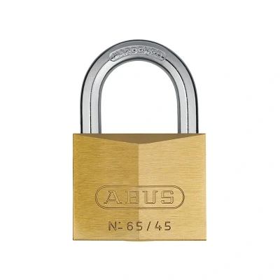 Image of Abus 65/45mm Brass Padlock Carded ABU6545C