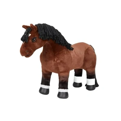 Image of LeMieux Toy Pony Chancer for Kids Bay Thoroughbred Soft Coat Flexible Educational Suitable Ages 3+
