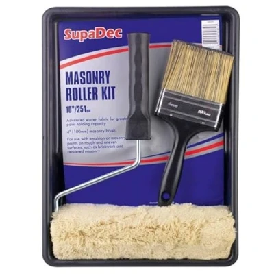 Image of Masonary Paint Roller Kit with Brush