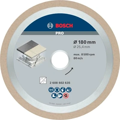 Image of Bosch 2608602635 Diamond Cutting Disc Best for Ceramic