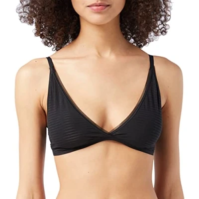 Image of Sloggi Women&#039;s Ever Fresh Plus N Bra Non Molded, Black, S