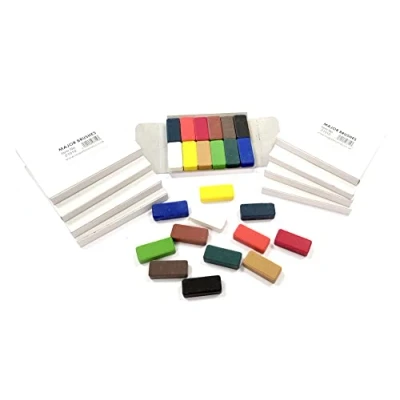 Image of Major Brushes Assorted Set of 12 Watercolour Refills 10 Packs
