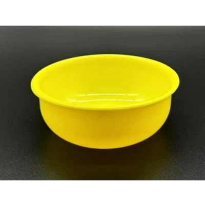Image of Kimmel 21 000 0452 1 Bowl Cereal Soup Plastic Reusable shatterproof Stackable 17 cm, Yellow