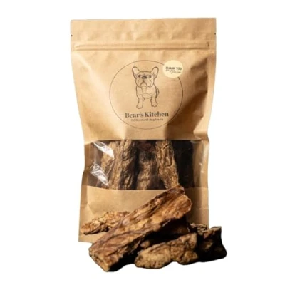 Image of Bear’s Kitchen Premium Quality Beef Lungs 250g Natural dog treats Chews Tasty Raw Healthy Treat Low fat snack