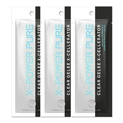 Image of 3 SACHETS OF POWER TAN X PURE TANNING LOTION