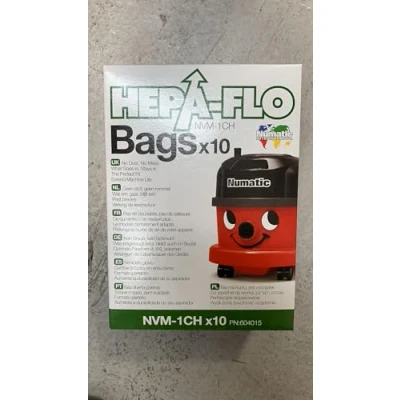 Image of Numatic 604015 NVM1CH Henry Hetty Hoover Vacuum Cleaner Accessory Dust Bags 604.015 (Pack of 10)