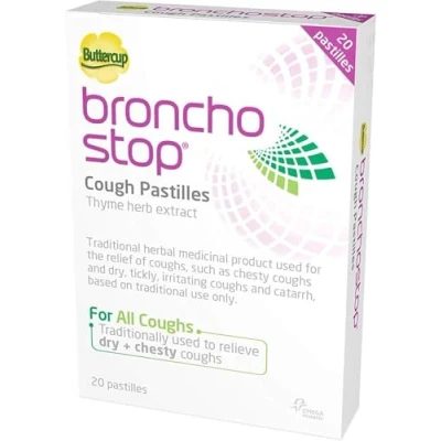 Image of Cough Pastilles x20 for All Coughs Used Dry &amp; Chesty