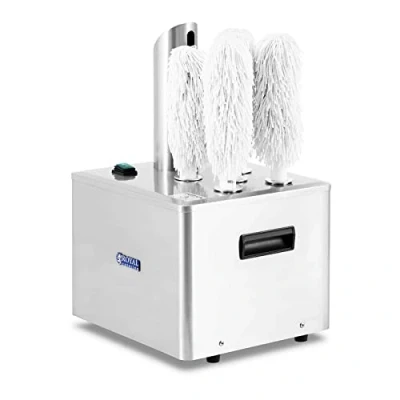 Image of Royal Catering RCGP 2.0 glass polisher polishing heads 1320 W 330 glasses/h machine Wine