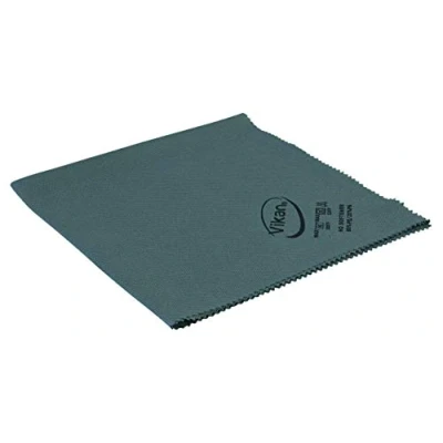Image of Vikan Glass Cleaning Cloth, Microfibre, 691540, Grey, 400 mm Length, Width, 1 Height, Pack of 5