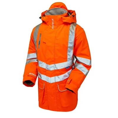 Image of Pulsarail PR499 High Vis Unlined Storm Coat 5XL