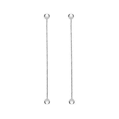 Image of Tuscany Silver Women Dangle and Drop Earrings of Length 6cm