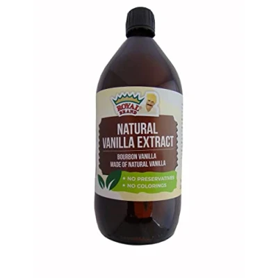 Image of Vanilla Extract Natural / Made of Alcohol free 34 fl oz ( 1 liter ) Halal