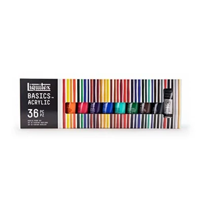 Image of Liquitex BASICS ACRYLICS SET 36 COLORS
