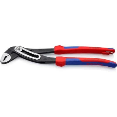 Image of Knipex Alligator® Water Pump Pliers black atramentized, with multi component grips, integrated tether attachment point for a tool 300 mm 88 02 T