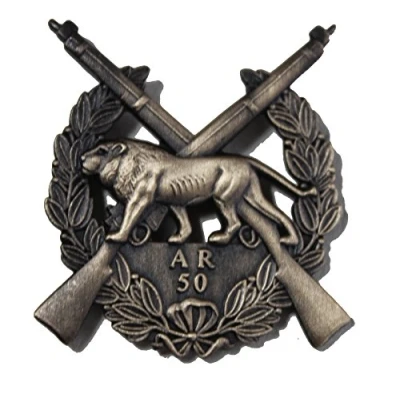 Image of Issue British Army AR50 Metal Shooting Badge