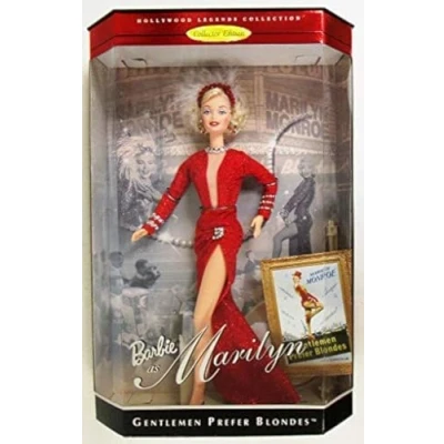 Image of Barbie as Marilyn Monroe in Gentlemen Prefer Blondes Doll