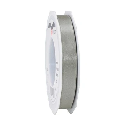 Image of C.E. Pattberg SATIN slate (grey) gift ribbon, 27 yards for Wrapping Gifts, 0.59 inches width, Ribbon Decorating &amp; Crafting, Decorative every occasion