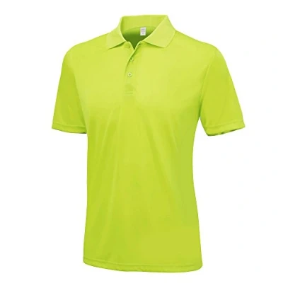 Image of AWDis Just Cool Mens Smooth Short Sleeve Polo Shirt (3XL) (Lime)