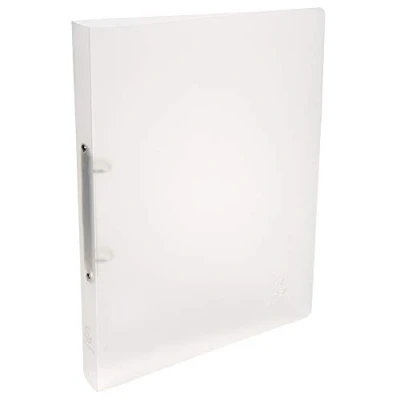 Image of Exacompta Ref. 54469E 1 semi rigid translucent PP binder 2 round rings, diameter 20 mm Spine 30 External dimensions: 32 x 25 cm Format to file A4 5 random colors