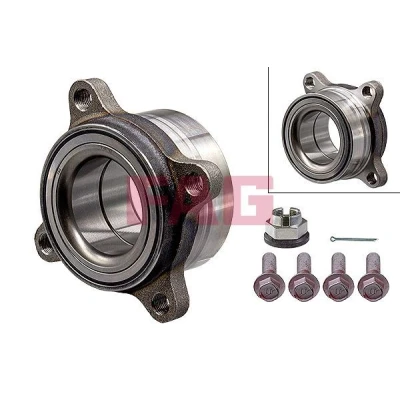 Image of 3880A012, 3880A024, MN103586, MR455620, MR594954 Wheel bearing kit FAG 713 6197 40 Photo corresponds to scope of supply 86mm MITSUBISHI: PAJERO 3