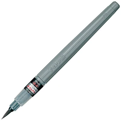 Image of Pentel XFP Fude Penalty Rechargeable Pigment Ink Broad Tip Pen