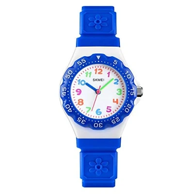 Image of SKMEI Kids Boys Girls Children First Watch Easy to Tell Time Analogue Learning