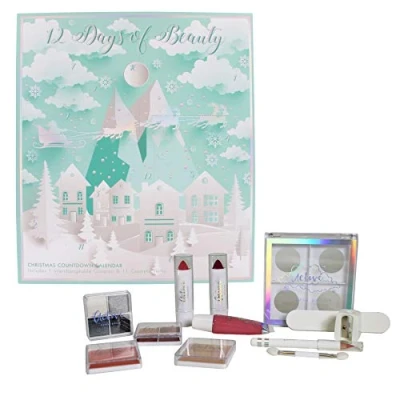 Image of Rainbow Cosmetics Christmas Beauty Advent Calendar 12 Days of