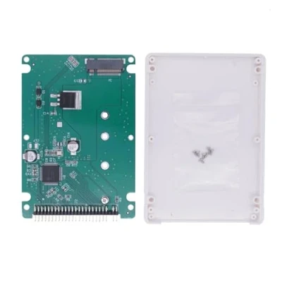 Image of 44 Pin B+M Key NGFF M.2 SSD to 2.5 Inch IDE Converter Adapter Support 2230 2242 2260 2280 Enclosure
