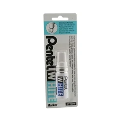 Image of Pentel White Marker Bullet Broad PE02314