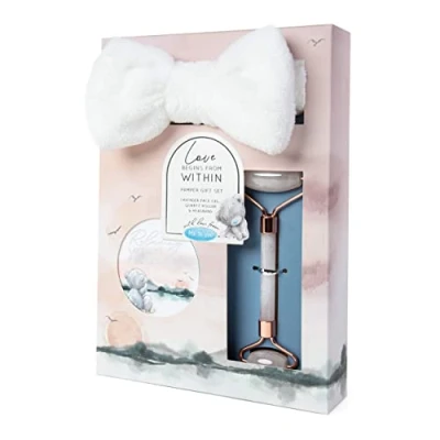 Image of Me To You Bear Face Roller &amp; Mask Set AGZ01148, Pink, Rose Gold, White, One size