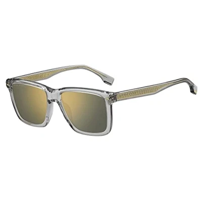 Image of BOSS Sunglasses, Men&#039;s, Size: 55, Grey