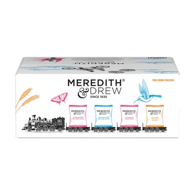 Image of Meredith &amp; Drew Mini Packs Twin Pack Biscuits, 23 g (Pack of 100)