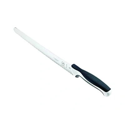 Image of Mercer Culinary M23210WBH Millennia 10&quot; Wide Bread Knife, Stainless Steel, White