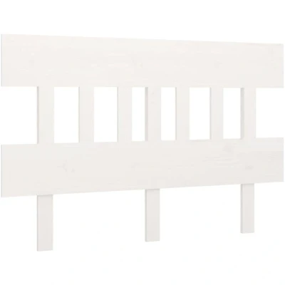 Image of vidaXL Bed Headboard White 183.5x3x81 cm Solid Wood Pine