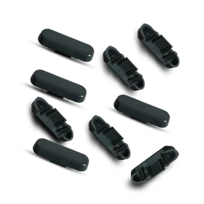Image of Glazing Supplies Direct 10 x UPVC Drainage Caps Durable Weep Hole Covers, Replacement Drain for double glazed doors and windows, Made in UK from Hardwearing Materials ASA (Anthracite)