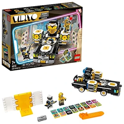 Image of LEGO VIDIYO Robo Hiphop Car 43112 Building Kit Toy, Inspire Kids to Direct and Star in Their Own Music Videos; New 2021 (387 Pieces)