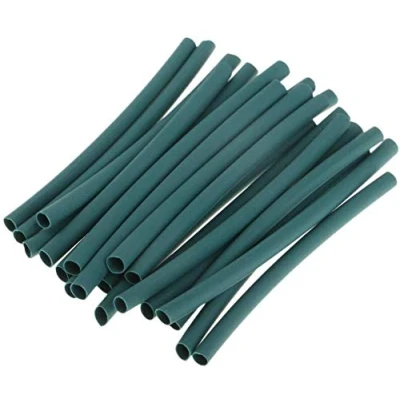Image of N/W Heat Shrink Tube Rig Tubing Sleeve Hook Connector Rubber Carp for Fishing Tackle 20pcs (Green)